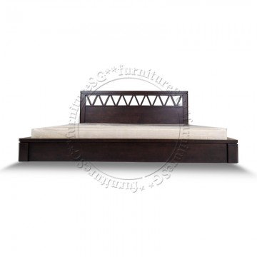 (Clearance) Wooden Bed WB1149 - King Size Display Set